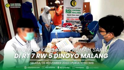 PKRS RSI Unisma di Papa Hijau Lowokwaru Malang