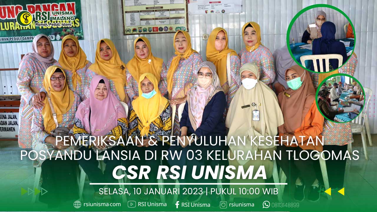 CSR Posyandu Lansia RW03 Tlogomas Malang