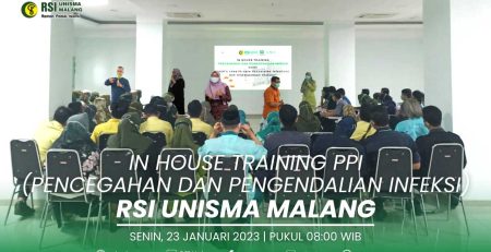 In House Training PPI di RSi Unisma Malang