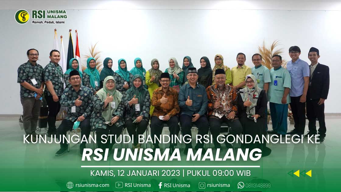 Kunjungan Studi banding RSI Gondanglegi ke RSI Unisma Malang