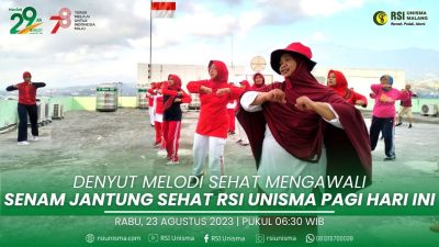 Senam Jantung Malang RSI Unisma 23082023