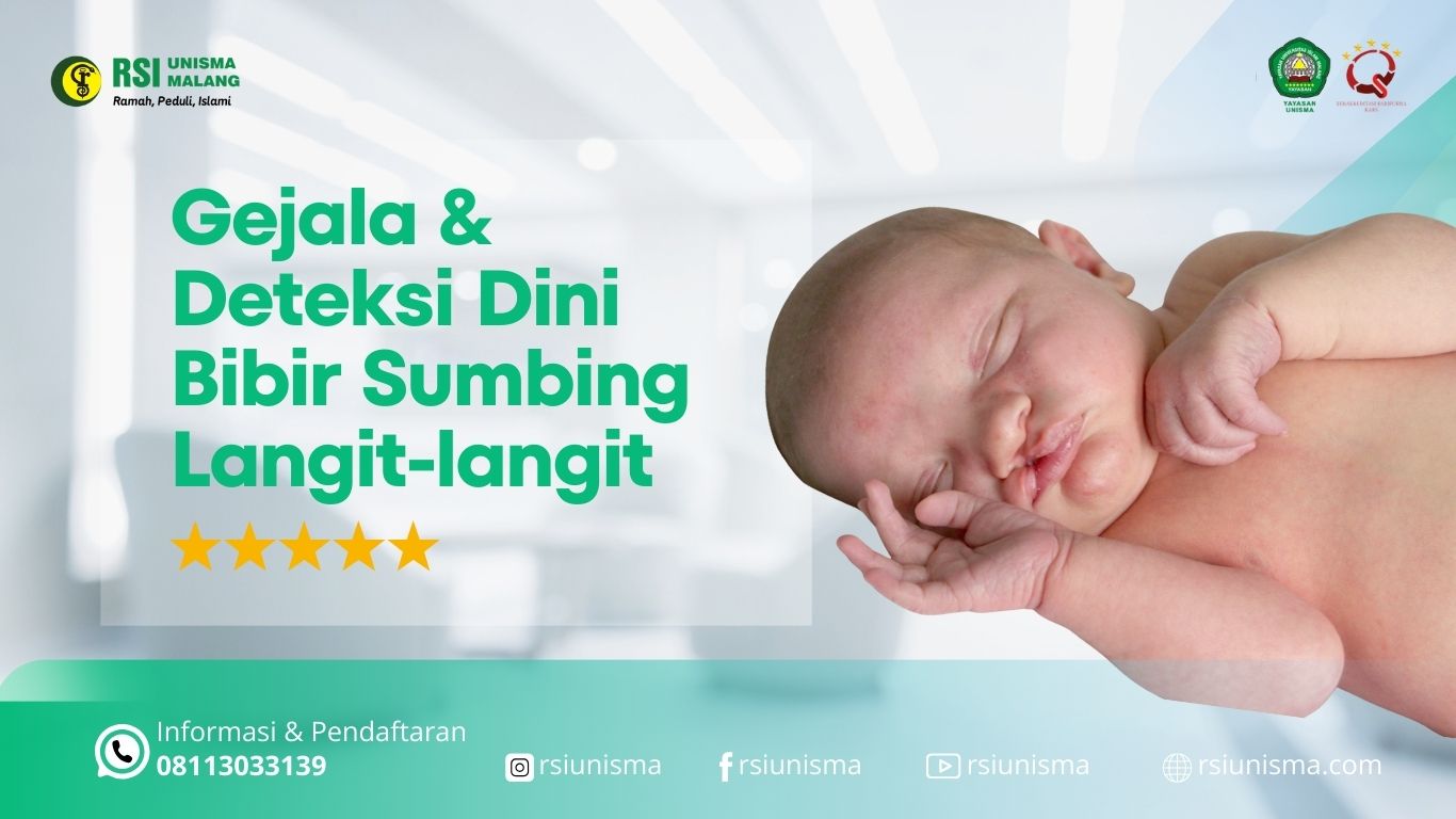 Gejala, Deteksi Dini Bibir SUmbing dan Langit-langit